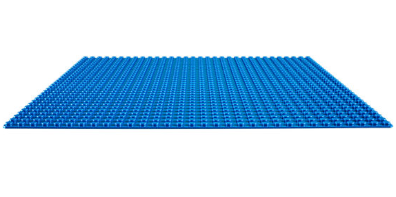10714 - Blue Baseplate