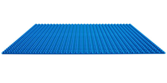 10714 - Blue Baseplate