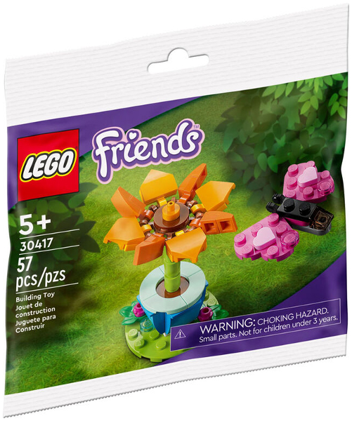 30417 - Garden Flower and Butterfly polybag