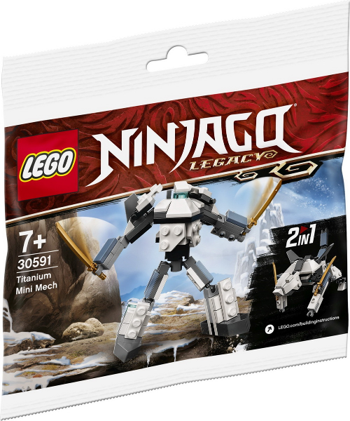 30591 - Titanium Mini Mech polybag