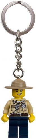 City Swamp Police Key Chain