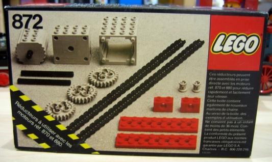 872 - Two Gear Blocks (Gear Reduction Kit)